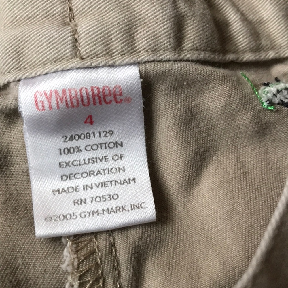 #46 Gymboree turtle khakis - Picture 3 of 3